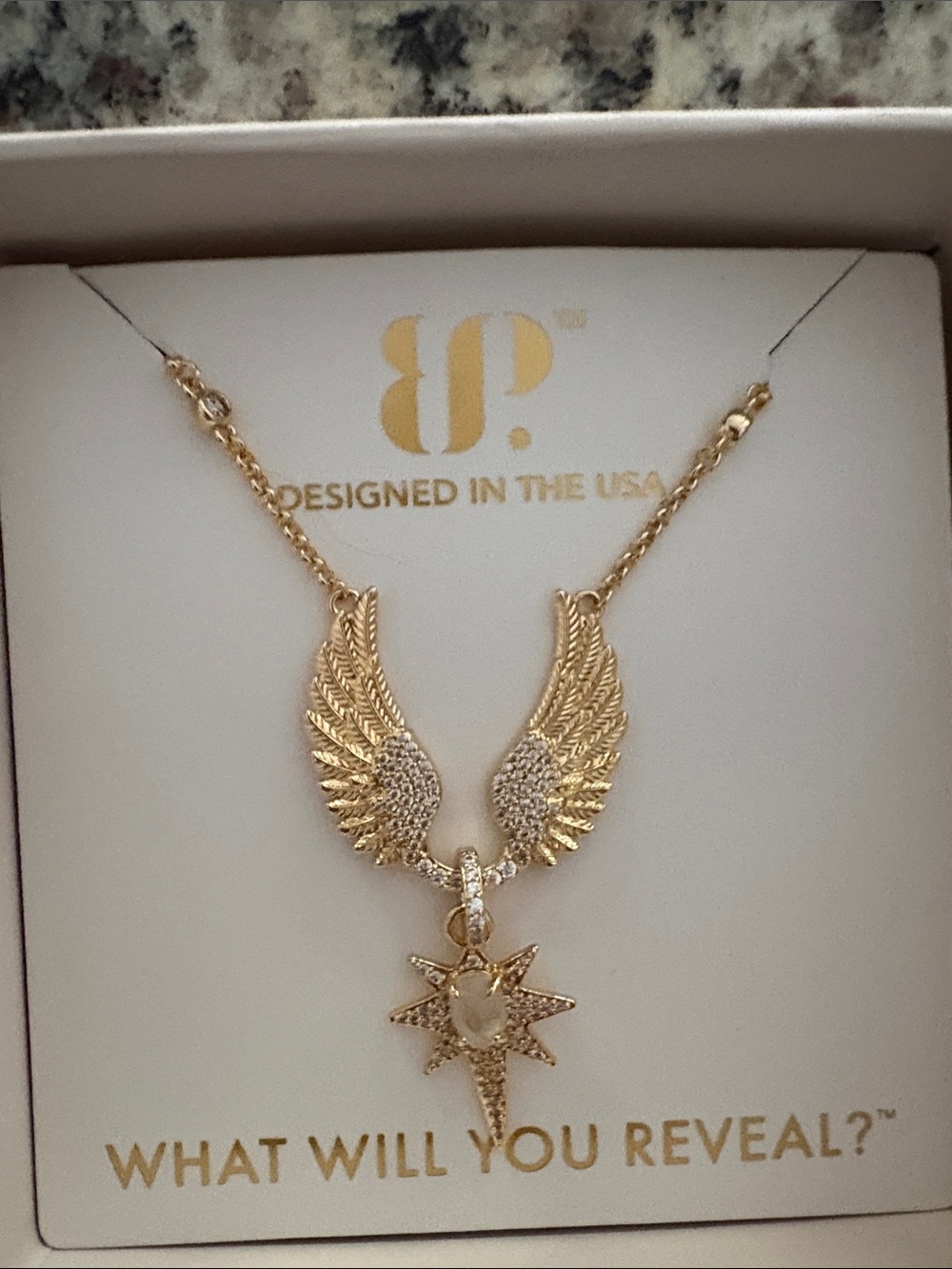 Bomb Party Gold Halo Necklace